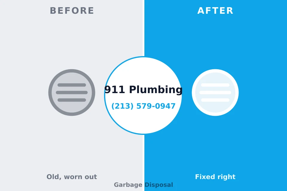 Before and after: plumbing repair Lake Park, GA